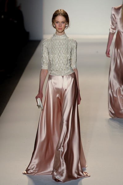 Demure Elegance: Jenny Packham at NYFW - The Curious Creature