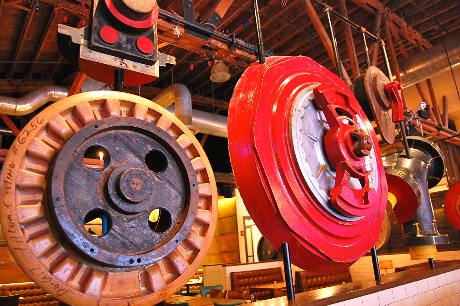 Mike, the owner, actually made these pieces himself!