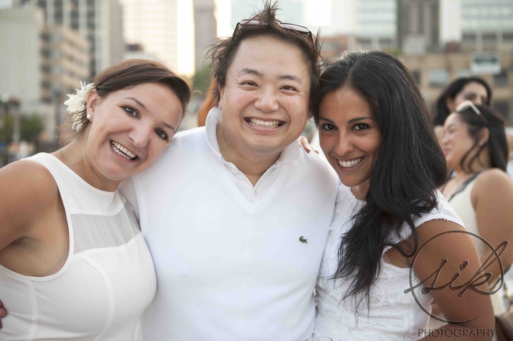 Nicholas Wong, host of Toronto’s Diner en Blanc.