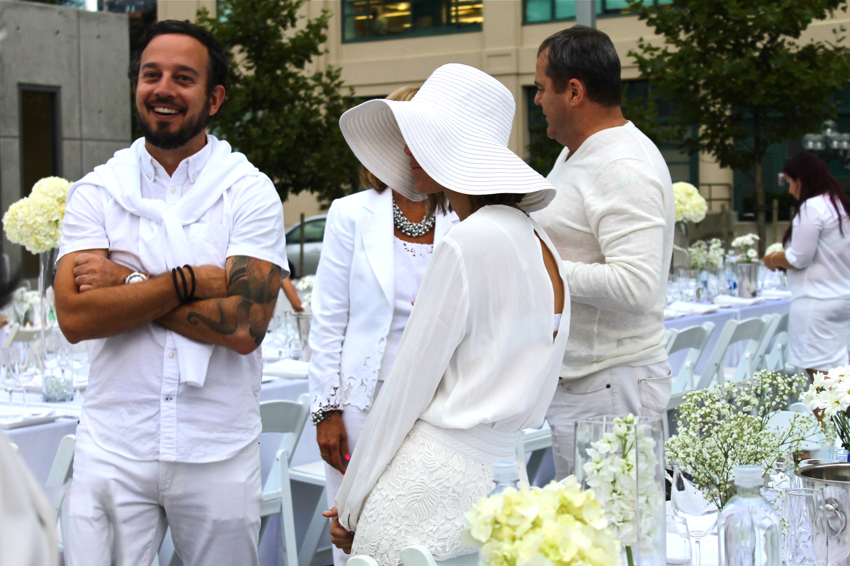 Diner En Blanc Toronto, 2015, white party
