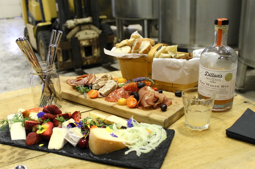 Dillon's Small Batch Distillers, white rye, paloma