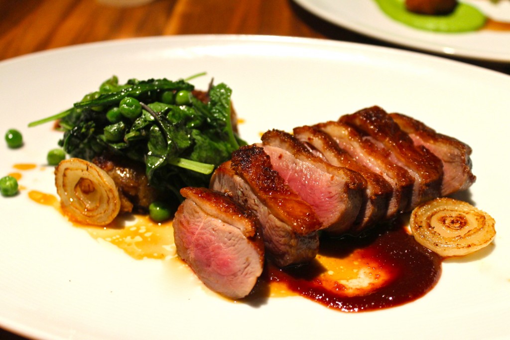 Liberty Farm Duck Breast, MKT Restaurant, San Francisco, Four Seasons, restaurant