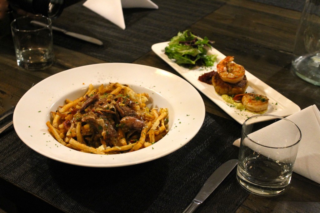 Rhubarb Restaurant, haliburton, restaurant, poutine