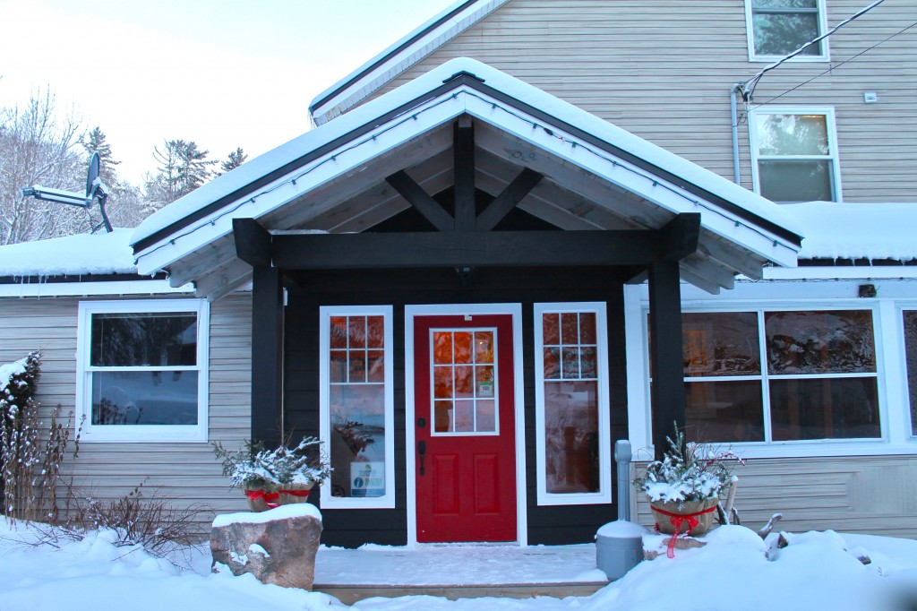 Oakview Lodge And Marina, accommodations, Haliburton, #winterwander