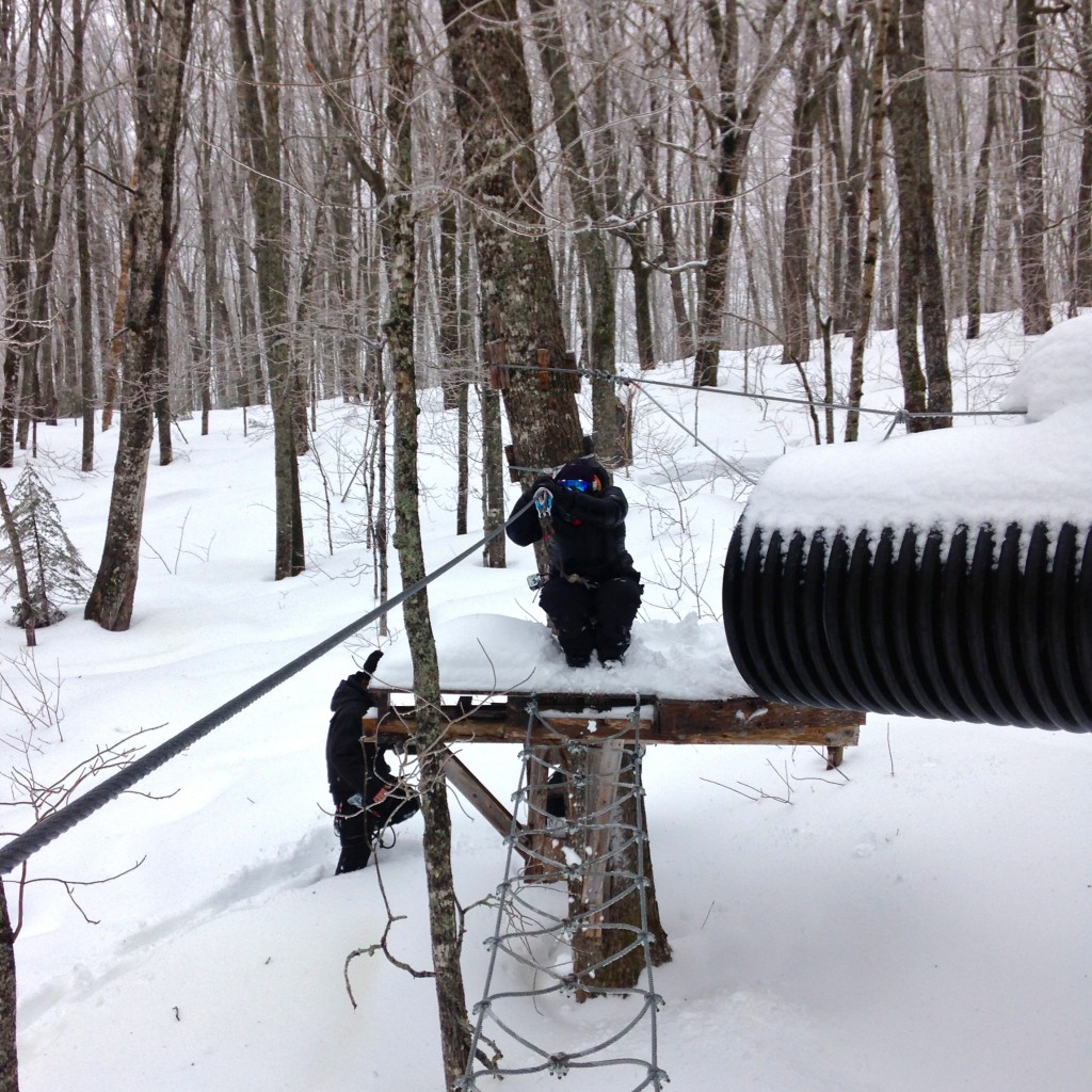 Domaine Valga, Quebec, Quebec Maritime, aerial, treetop, trek, canopy, adventure, zip line