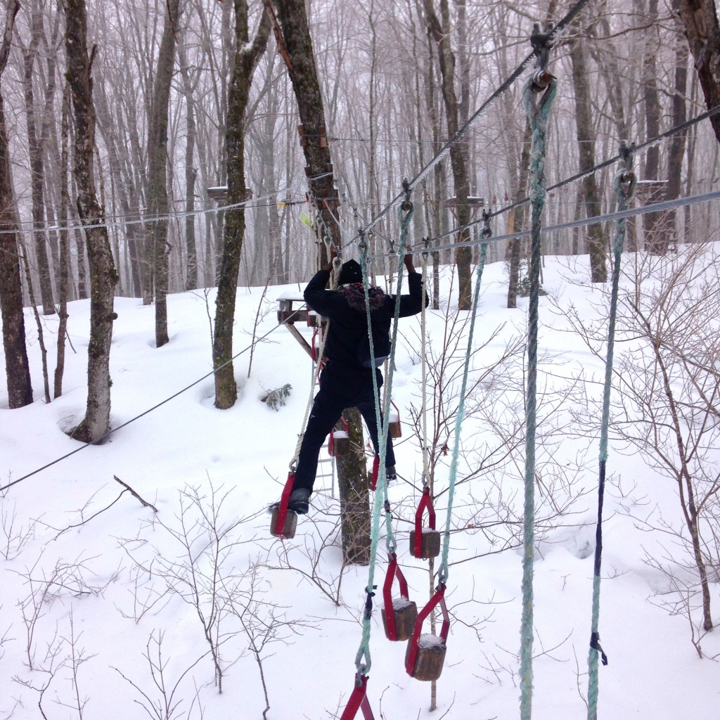 Domaine Valga, Quebec, Quebec Maritime, aerial, treetop, trek, canopy, adventure, zip line