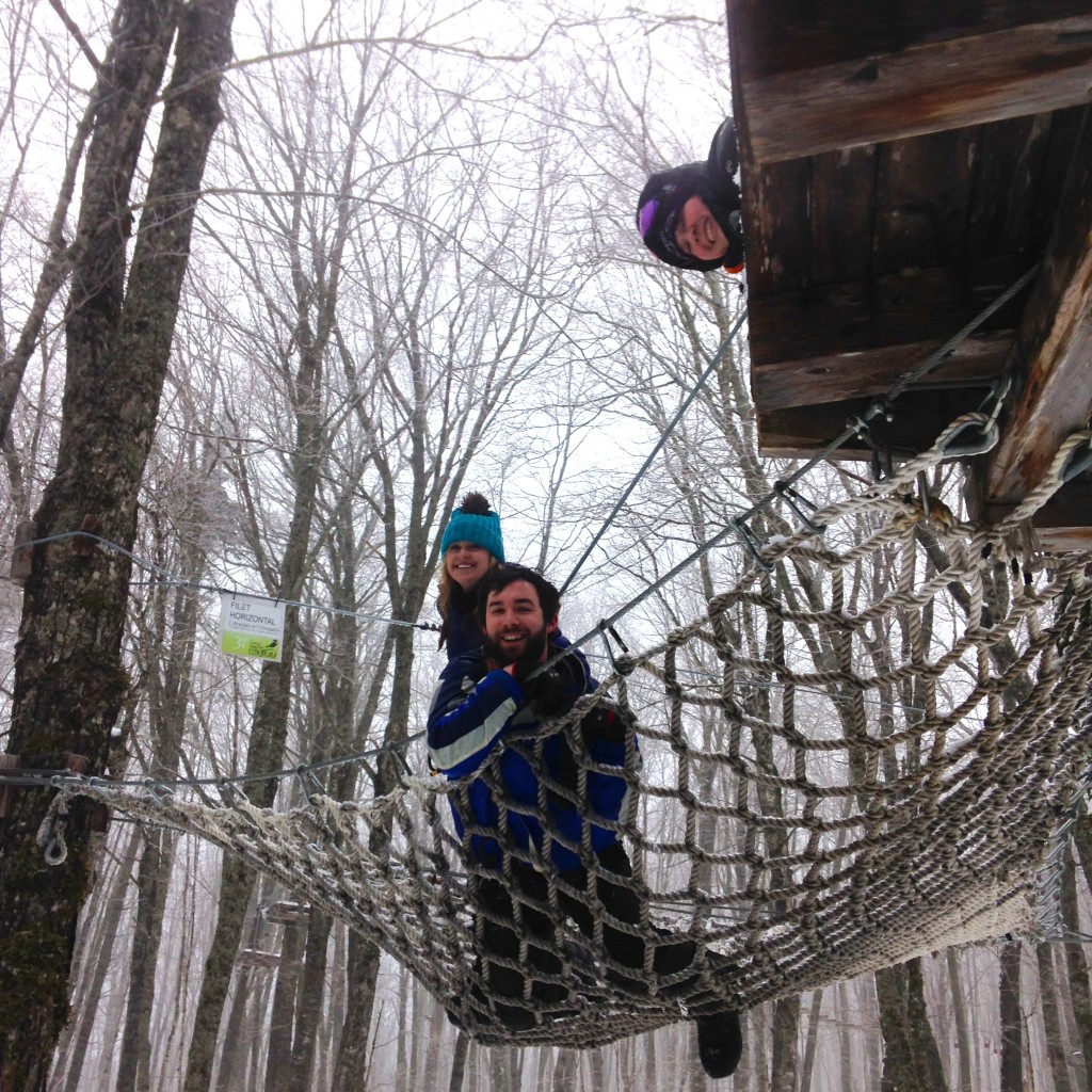 Domaine Valga, Quebec, Quebec Maritime, aerial, treetop, trek, canopy, adventure, zip line