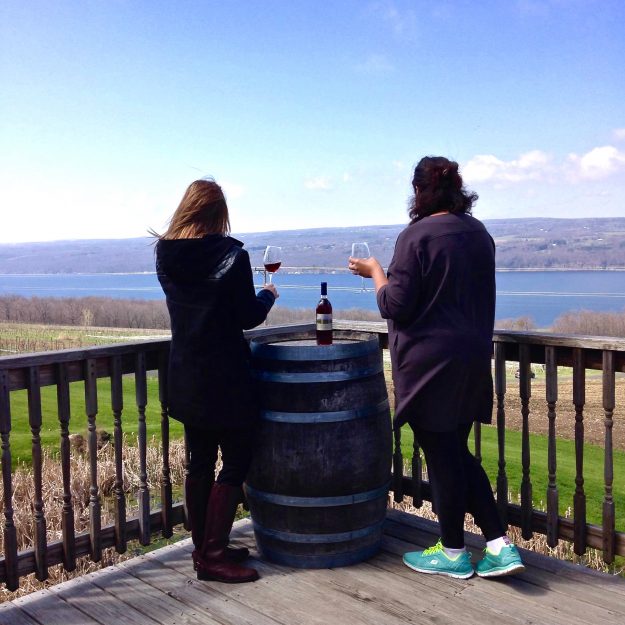 Seneca Lake Wineries, Chateau LaFayette Reneau in Finger Lakes Wine Country