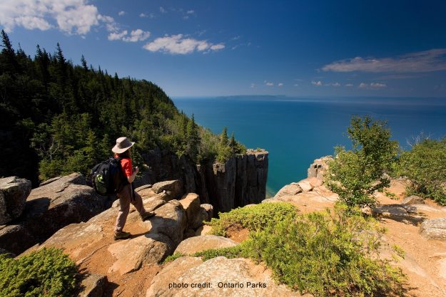 Thunder Bay, Ontario, Sleeping Giant Provincial Park, view from top
