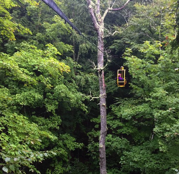 VéloVolant, Au Diable Vert, eastern Townships, Quebec, epic