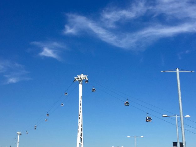 Best Views Of London, Emirates Air Line Cable Car, England