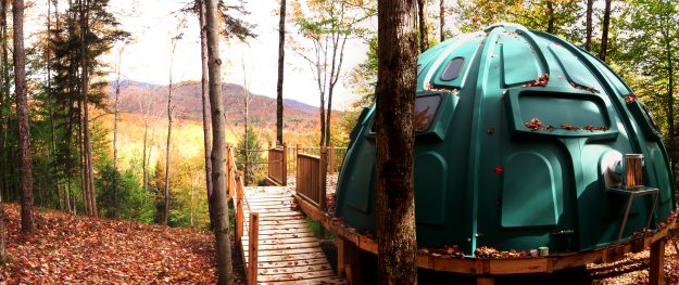 Treegloo, Au Diable Vert, eastern Townships, Quebec, epic