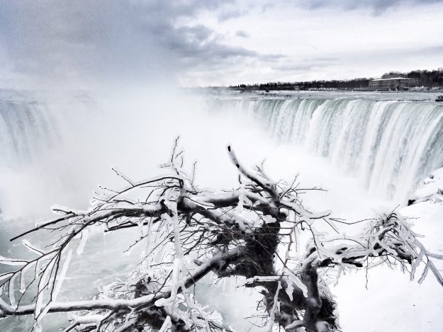 Niagara Falls In The Winter, Journey Behind The Falls