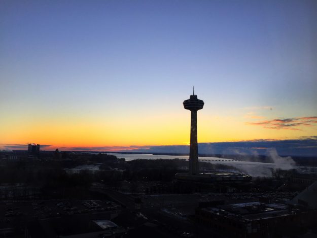 Niagara Falls In The Winter, DoubleTree Fallsview Resort & Spa by Hilton