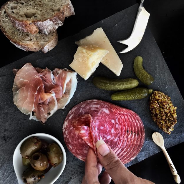 Tips For Creating A Fabulous Charcuterie Board, San Daniele's prosciutto, Mastro Genoa Salami
