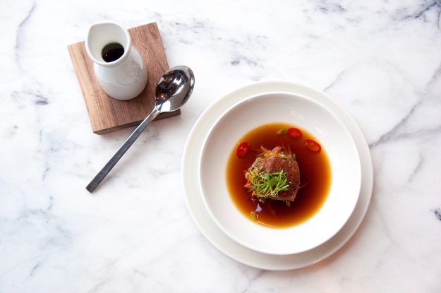 What To Eat At Lavelle, Thai Consumé, Lavelle, Toronto restaurant