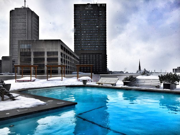 Quebec Winter Carnival Guide, Hilton Quebec City, pool