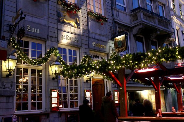 What to eat, see and do in Aachen Germany. Weekend itinerary. Zum goldenen Einhorn.