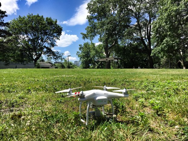 My First Drone Flight to celebrate Canada 150 at Scarborough Bluffs