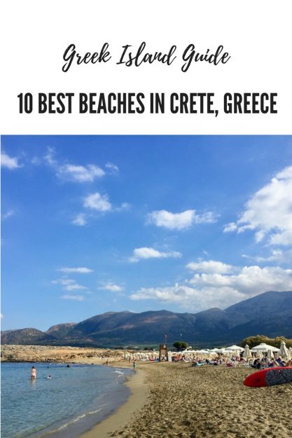10 Best Beaches in Crete, Greece