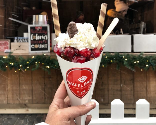 Toronto Christmas Market Food, Wafel Bar