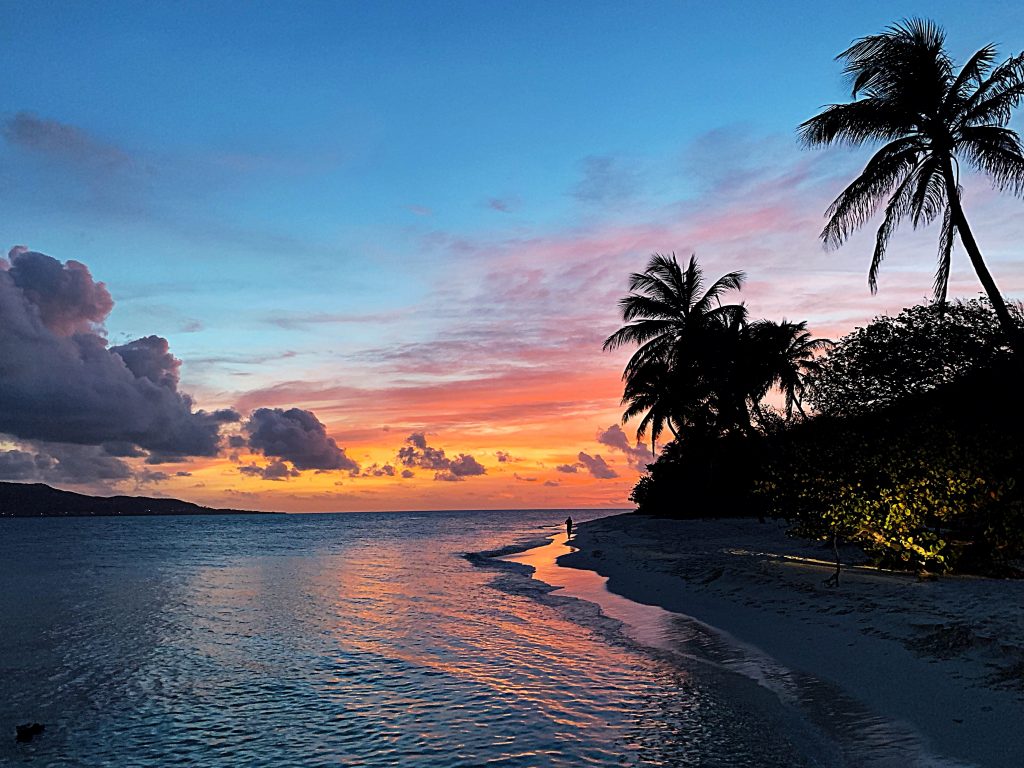 St Vincent and Grenadines, sunset, Caribbean