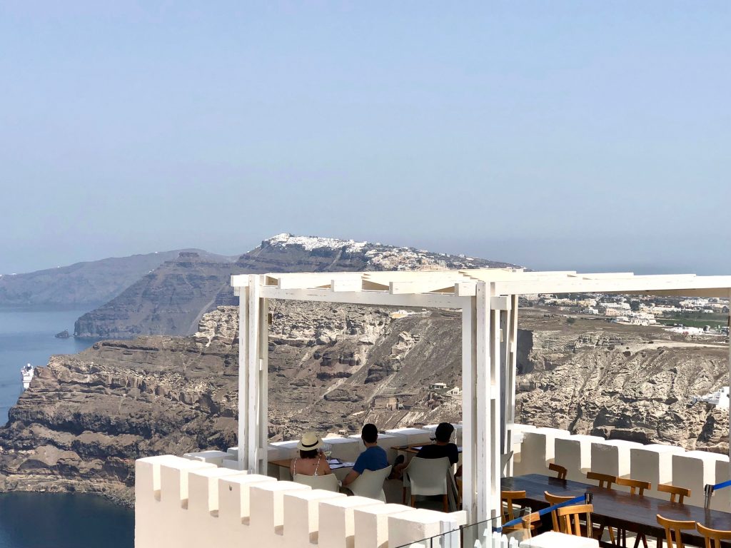 View from Santo Winery Santorini