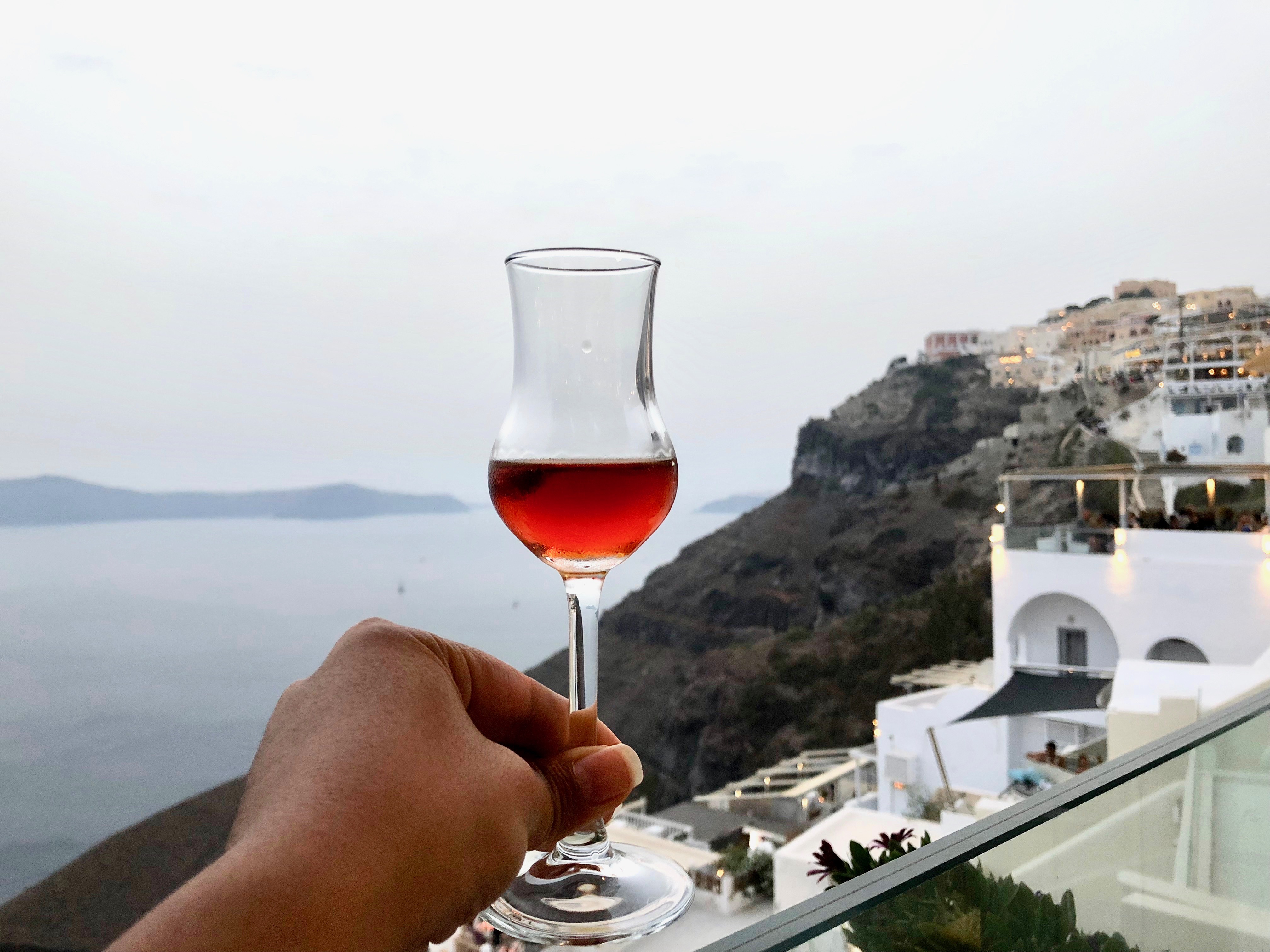 Vinsanto wine in Santorini