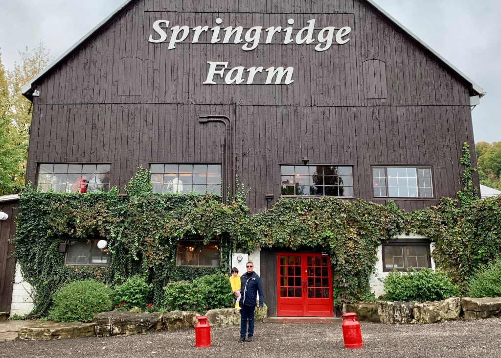 Springridge Farm with toddlers