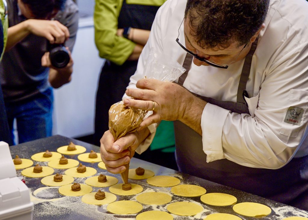 CENTitalia cooking class, ravioli