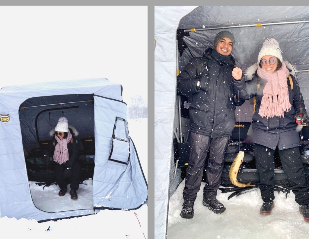 Ice Fishing at Windy Lake Provincial Park