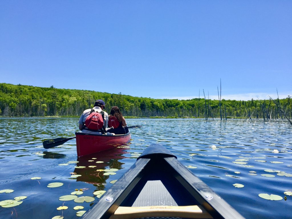 Canoeing at Ontario Parks