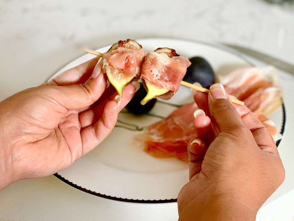 Figs and prosciutto di parma