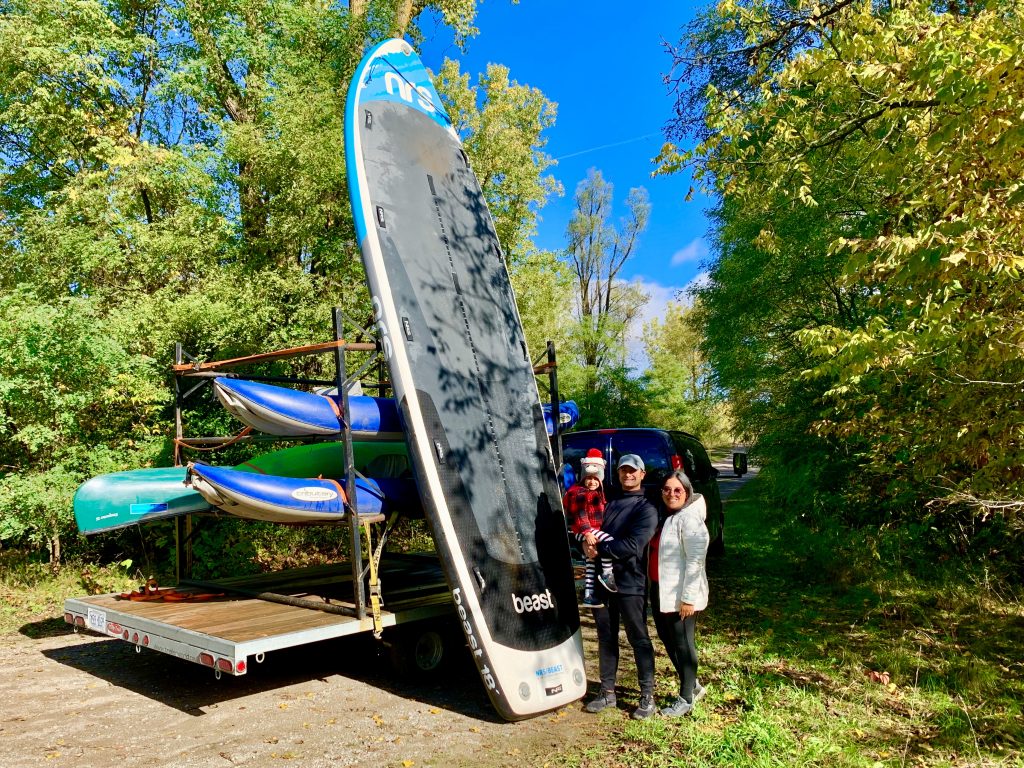 Best Things To Do In Brantford. SUP on the Grand River.