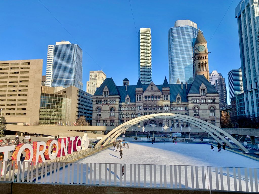 Nathan Phillips Square Skating Rink