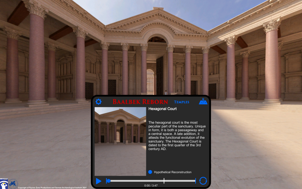 Baalbek Reborn Virtual App Lebanon