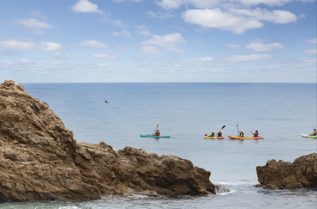 Kayaking at Terranea Resort