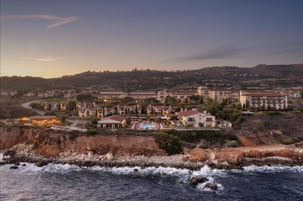 Terranea resort at sunset