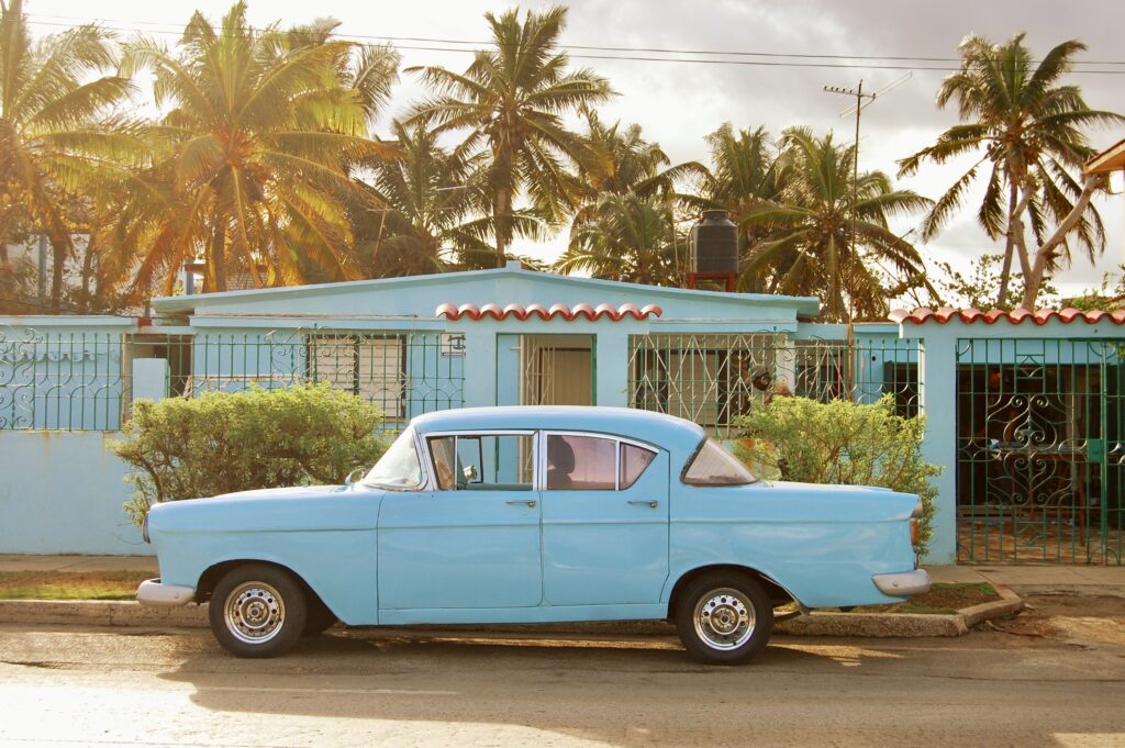 classica car in Varadero Cuba 