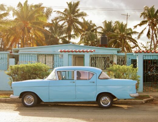 Classic car in Varadero Cuba