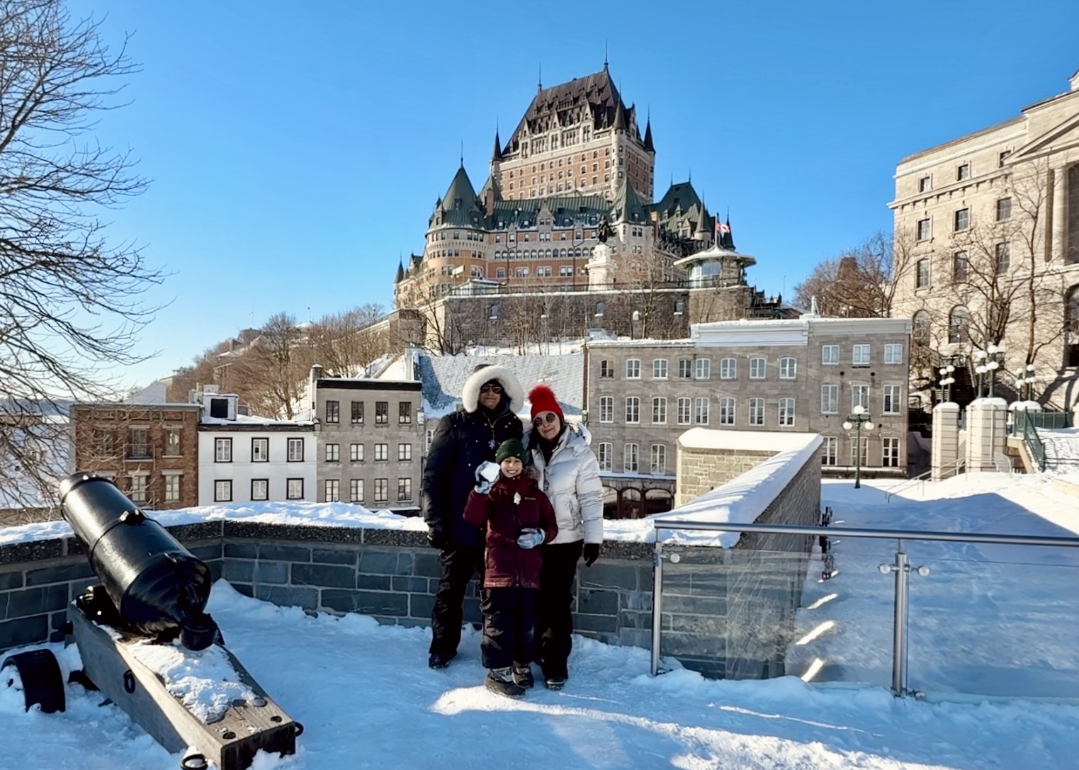 Quebec City With Family - best view
